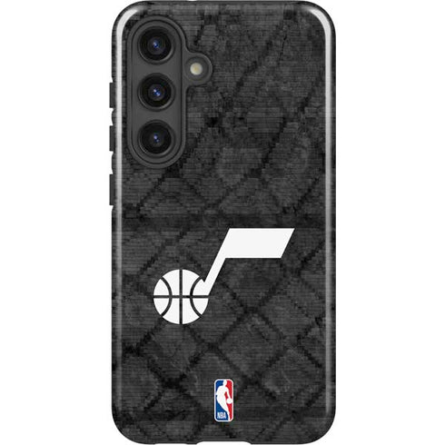 NBA Utah Jazz Black Rust Galaxy S25 Impact Case